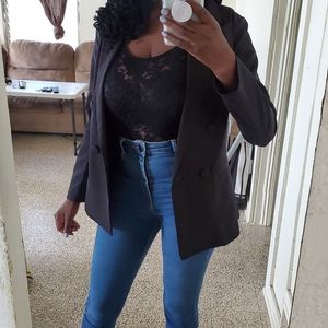 🔴FINAL SALE! Lace Peplum Top